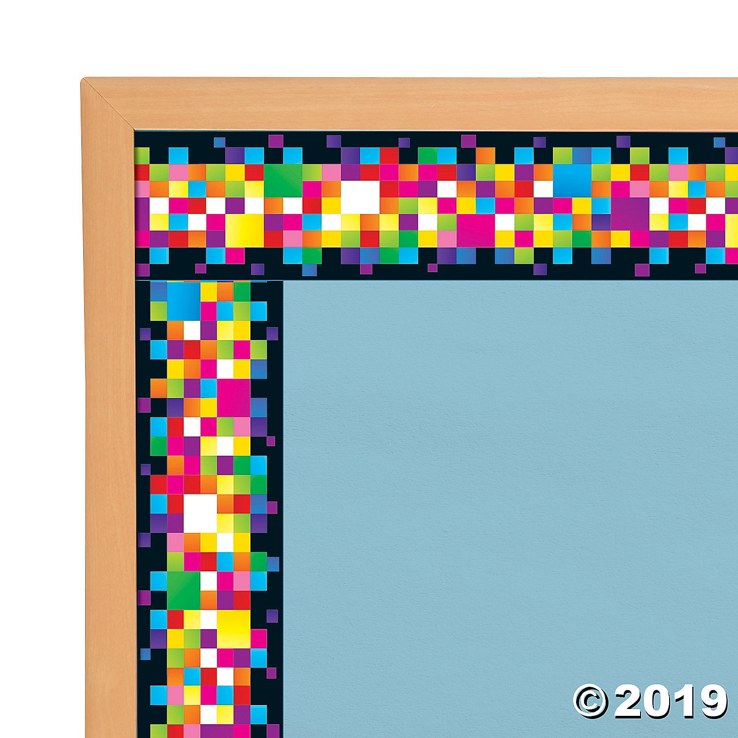 Pixels Bulletin Board Border - Walmart.com
