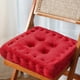 thumbnail image 1 of Cojín de aislamiento térmico para invierno | 40 x 40 x 9 cm | Cojín de nailon suave para glúteos | Relleno de algodón de alta resiliencia | Soporte lumbar multiusos para dormitorio, sala de estar y, 1 of 6