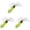 Light Green-1, variant on 1/3/5/8/10Pcs 5.3x1.4 Inch Fishing Bait Saltwater Freshwater Fake Squid Octopus Soft Bait, Built-in Lead Hook Biomimetic Compatible with Predator Fish,Fishing Lure with Realistic Streamlined Design