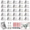 thumbnail image 4 of 40X Befestigungsmaterial Winkel für 2020 3030 4040 Tuerca 6 8 Carpeta de aluminio, 4 of 5