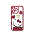thumbnail image 3 of Catoon Hello Kitty Cute Red Phone Case For Redmi Note 12 11 10 9 Pro 7 8 9C 10C 12C 13C 4G 5G Soft Silicone Transparent Cover, 3 of 5