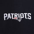 thumbnail image 4 of Men's Dunbrooke Navy New England Patriots Craftsman Thermal-Lined Full-Zip Hoodie, 4 of 4
