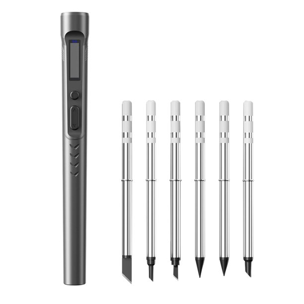 SOLDADURA DE SOLDADURA DE SOLDURA DE SOLDADURA MODO DE POTENCIA DUAL 65W 150 Grados Celsius A 450 Grados Celsius Control de Temperatura Inteligente Hierro Soldado Con