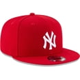 thumbnail image 3 of Gorra Snapback New Era MLB 9FIFTY New York Yankees roja, 3 of 5