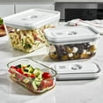 thumbnail image 6 of ZWILLING Fresh & Save 3-pc Glass Food Storage Container, Meal Prep Container- Assorted Sizes, 6 of 11