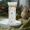 thumbnail image 4 of JWshufel Christmas Decorations Christmas Home Decor Wine Bottle Cover Velvet Bag for Holiday Party Restaurant Festive Dinner Unique Hostess Gift for Joyful Celebration 11in White, 4 of 4