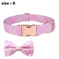 thumbnail image 2 of Soft&Comfy Bowtie Dog Collar, Adjustable Pet Gift Collars for Small Medium Large Dogs, 2 of 5