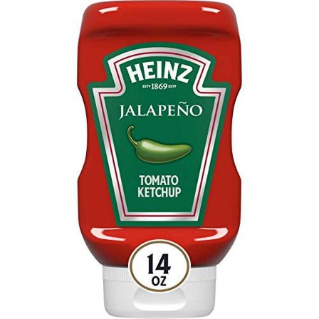 Heinz Ketchup with Jalapeno (14 oz Bottle)