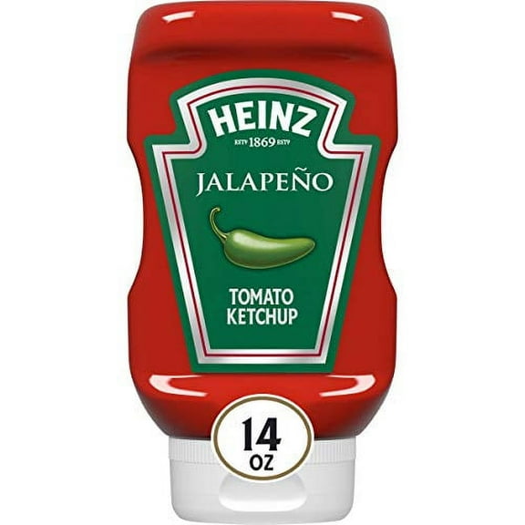 Heinz Ketchup with Jalapeno (14 oz Bottle)