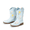 LIGHT BLUE, variant on DREAM PAIRS Girls' Mid-Calf Cowboy Boots, Western Riding Boots for Toddler/Little Kid/Big Kid