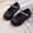 Black, variant on Girls Mary Jane Shoes with Pearl Strap, Closed Toe Dress Flats for Toddler/Little Girls Pink 8.5