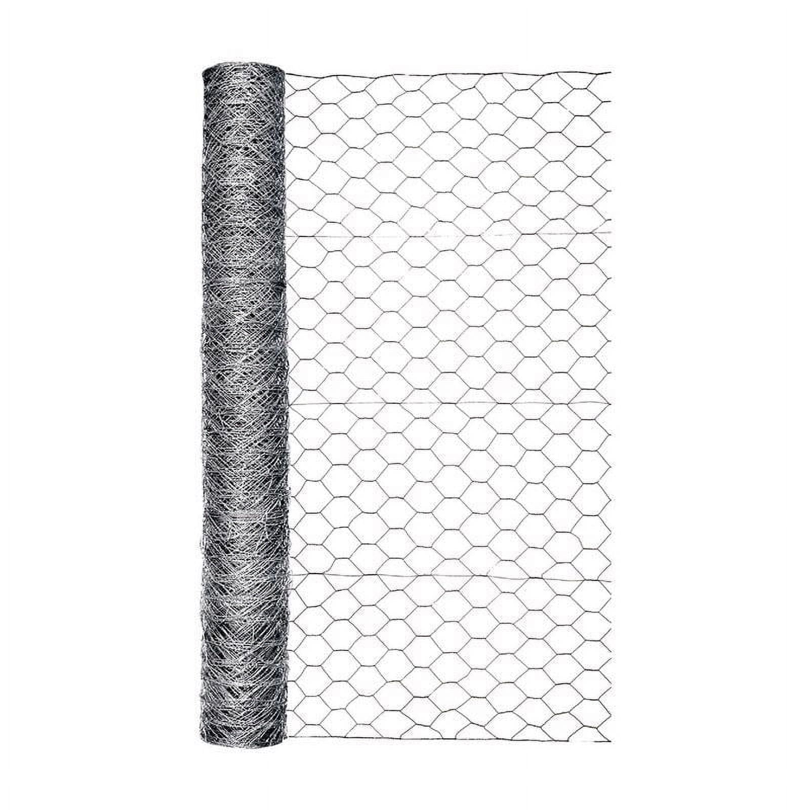 Garden Zone 50 ft. X 48 in. Galvanized Steel Poultry Netting