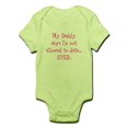 thumbnail image 1 of CafePress - My Daddy Says Im Not Allowed To Date...EVER. Body - Baby Light Bodysuit, 1 of 1