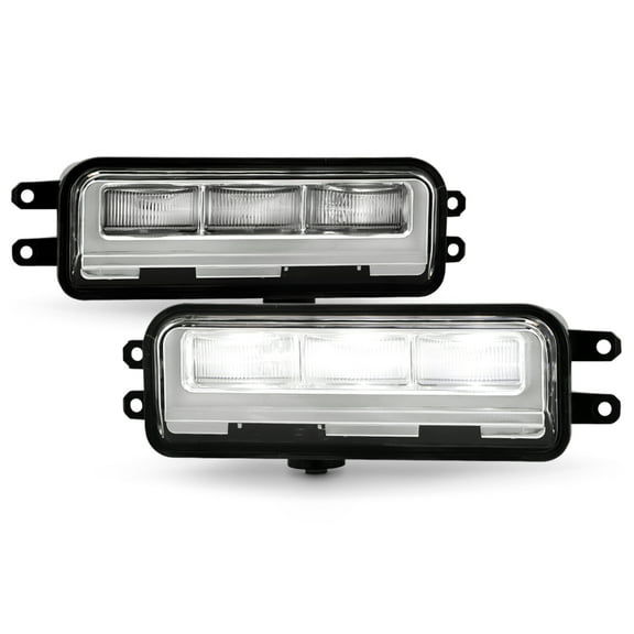 AKKON - Fit 2022 2023 2024 Toyota Tundra 22-24 OE Replacement [Full LED] Fog Lights W/Switch Wiring Clear Lens