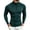 Green, variant on Cmfcve Mens Muscle Shirts 1/4 Zip Slim Fit Long Sleeve Shirts Casual Athletic Layering Tops