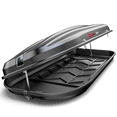 thumbnail image 1 of DuraLiner Cargo Carrier RT16D Box Style; Compatible With Cross Bars; 16 Cubic Foot; Roof Top Mount; Lockable; Dual Side Opening; 30 Inch Cross Bar Mount Spacing; High Density Polyethylene, 1 of 3