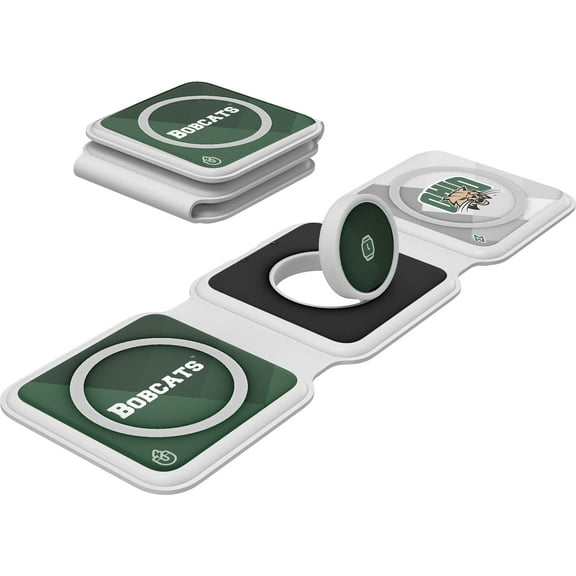 Keyscaper Ohio Bobcats 3-in-1 Foldable Charger