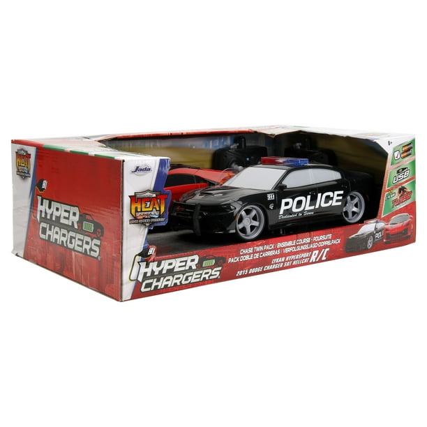 RARE JADA TOYS 2015 Dodge Challenger SRT Hellcat échelle 1:24 moulé