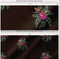 thumbnail image 2 of Soimoi Cotton Poplin Fabric Floral & Leaves Tropical Decor Fabric Printed Yard 42 Inch Wide, 2 of 7