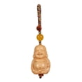 thumbnail image 4 of Llavero de Buda de madera de 3,5 pulgadas, colgante, accesorio de regalo significativo, multiusos. Estilo C, 4 of 9