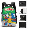 thumbnail image 3 of Caillou Backpack Essentials Kit 17 Inch Bag Plus Snack Tote and Pen Organizer, 3 of 5