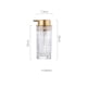 thumbnail image 2 of Dispensador de jabón de vidrio con bomba, dispensador de jabón de vidrio transparente for baño, jabón de manos, loción (288ml), 2 of 2