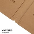 thumbnail image 3 of IFANLANDOR kraft file folder Kraft Paper Ticket Organizer for Office Use 3pcs, 3 of 6