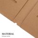 thumbnail image 3 of unbranded 3Ud Organizador De Documentos Y Recibos Color Con Y Tarjetas Kraft Duradero, 3 of 6