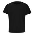 thumbnail image 4 of Big and Tall Shirts for Men Breathable Ice Silk T Shirt Top Short Sleeve Slim Fit Fashion Summer Round Neck Short Sleeve Men Medium Shirts Big And Tall Mens Size Small Mens Tops Designer T for 3XL, 4 of 4