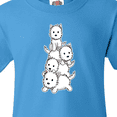 thumbnail image 4 of Inktastic Kawaii Westie Stack Youth T-Shirt, 4 of 5