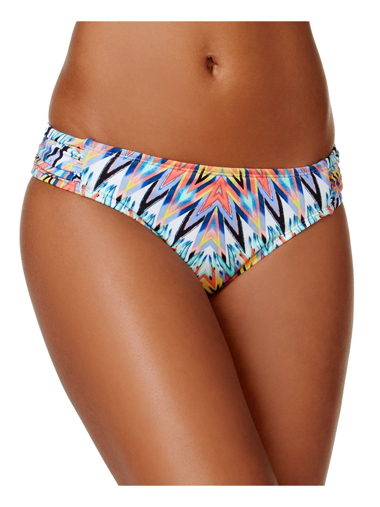 Essentials Womens Side Tab Bikini Swimsuit Bottom