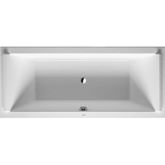Duravit 700338-C Starck 71" Drop In Acrylic Soaking Tub - White