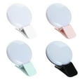 thumbnail image 2 of fashionhome Phone LED Flash Light Beauty Fill Lamp Three Block Enhancing Selfie Ring Lighting Replacement for iPhone Android Smartphone, 2 of 9
