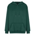 thumbnail image 2 of Womens Oversized Hoodies Long Sleeve Drawstring Lightweight Hooded Sweatshirt Casual Loose Pullover Tops, 2 of 5