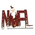 thumbnail image 2 of Christmas Table Sign Artistic Christmas Desktop Plaque Wooden Christmas Decorative Tabletop Sign Table Decor Decoration for Christmas Home Desktop Decoration, 2 of 9