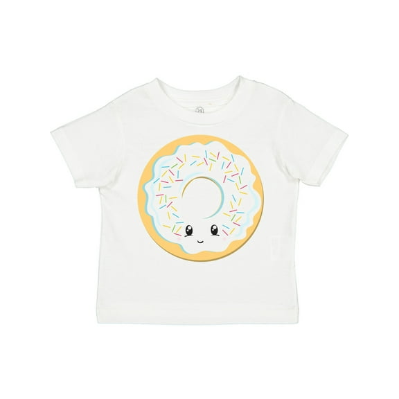 Inktastic White Donut Boys or Girls Toddler T-Shirt