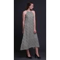 thumbnail image 4 of Bimba Geometric Summer Holiday Party Halter Neck Beachwear Women BacklessÂ&nbsp;Dress-Small, 4 of 6