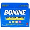 Bonine Raspberry Chewable Tablets for Motion Sickness, 16 (2 Pack), 16 Count (Pack of 2)