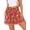 Floral Blue Red, variant on ANRABESS Shorts for Women Summer Casual High Smocked Waist Wide Leg Lounge Comfy Baggy Shorts 2026 Beach Vacation Clothes Floral Blue Red Medium