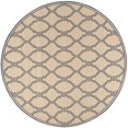 thumbnail image 2 of SAFAVIEH Outdoor LND124N Linden Collection Cream / Blue Rug, 2 of 6