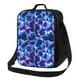 thumbnail image 1 of Disketp Blue Lightning1 Bolsa Térmica Estampada para Almuerzo, Lonchera para Hombres y Mujeres Adultos, 1 of 7