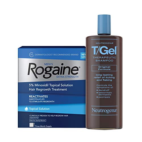 Buy Mens Extra Strength 5 Minoxidil Topical Solution for Hair Loss and Hair Regrowth Online in