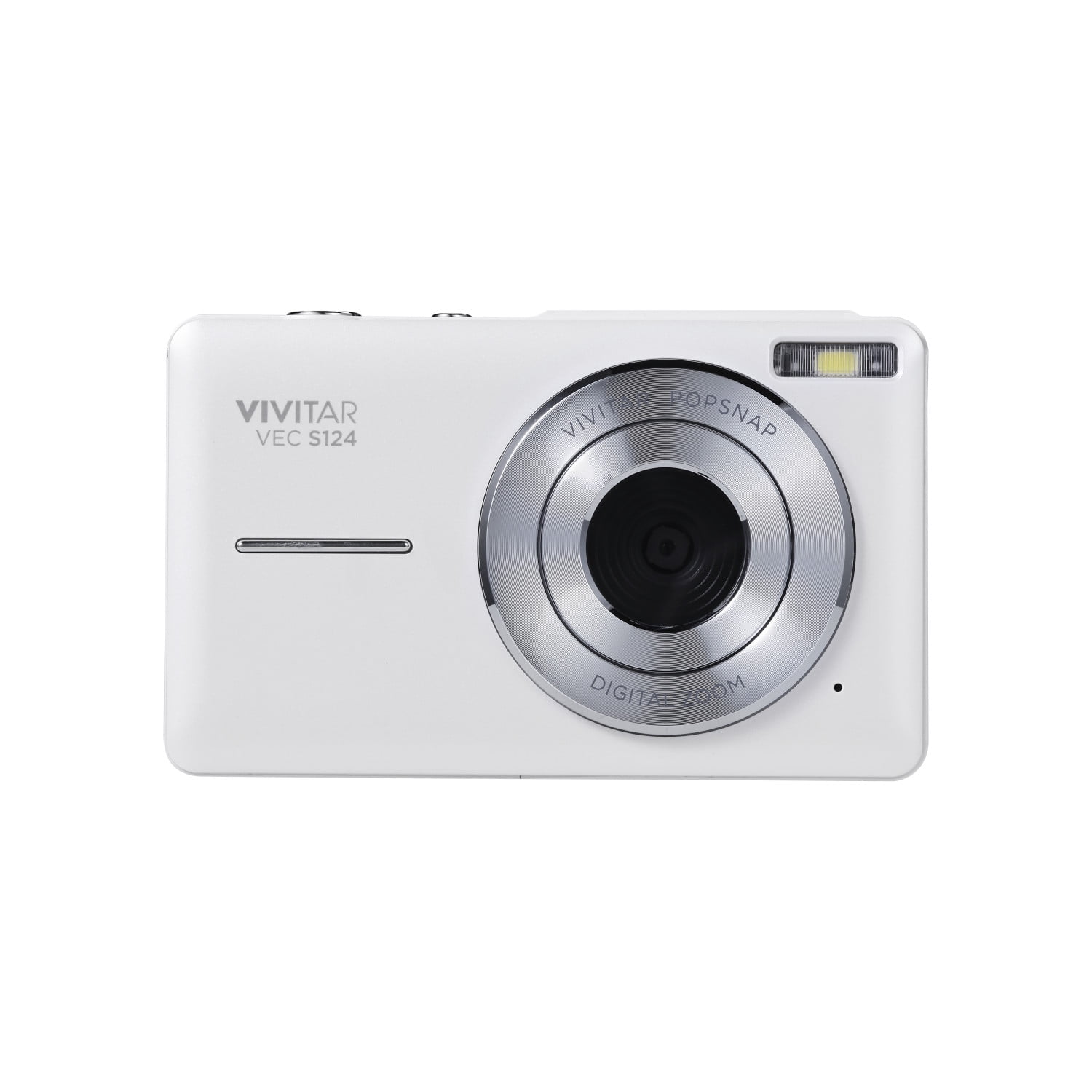 Vivitar Popsnap Compact Digital Camera, White, 16X Zoom, 1080p
