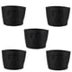 thumbnail image 1 of Bolsa de cultivo de plantas Ticfox 5 bolsas de 3 galones de tela no tejida color negro, 1 of 14