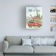 thumbnail image 3 of Canvas Wall Art - Jean Plout 'Farm Animal Family A' Wall Art for Living Room, Bedroom, or Office Décor by Trademark Fine Art - 24 x 32 Inches, 3 of 4