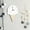🔥 White_New, variant on KITTEHIGM Wall Clock Ice Cream Theme Wall Clock Silent Wooden Non-ticking Wall-Mount Timepiece for Kitchen Living Room Bedroom Home Decor Cute Dessert Design Easy to Hang