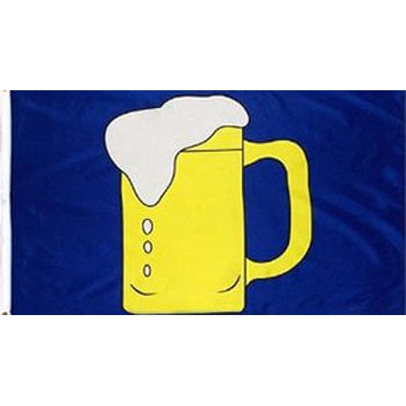 Beer Mug - 3'X5' Polyester Flag