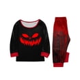 thumbnail image 6 of RUPKUL Ultra Soft Family Halloween Pajamas Matching Sets Bloody Splatter Print All-Over Pattern Pjs Pants for Women Men, 6 of 6