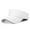 White, variant on Men Women Visor Sun Hat Adjustable Summer Golf Tennis Beach Cap Plain Colors