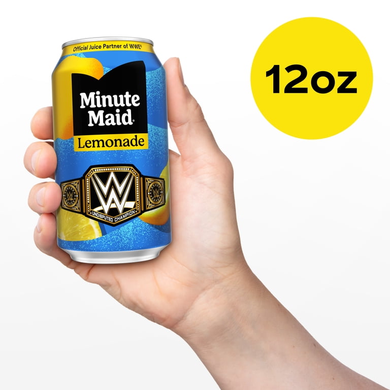 Minute Maid, Lemonade Fridge Pack Cans, 12 fl oz, 12 Pack